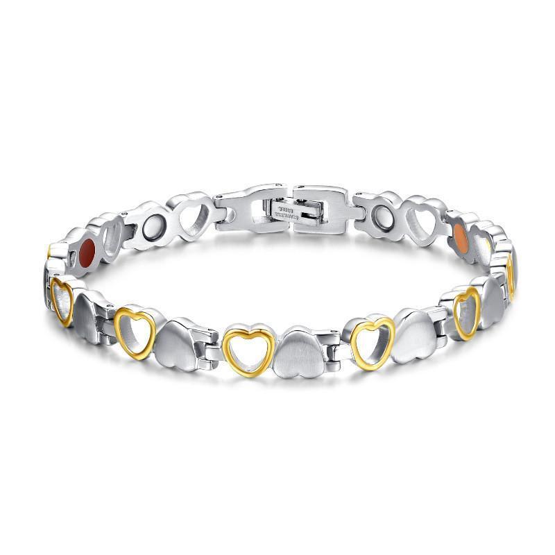 Titanium Magnetic Therapy Health Link Bracelet