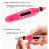 USB Electric Nail Drill Manicure Pen Sander Polisher Machine Set
