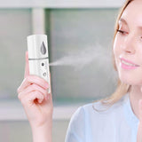 USB Portable Nano Facial Steamer Moisturizing Mist Sprayer