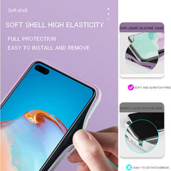 Ultra Thin Soft Liquid Silicone Case Color Cover for iPhone Series