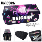 Unicorn Pencil Case Girls Boys School Stationary Bag Pouch