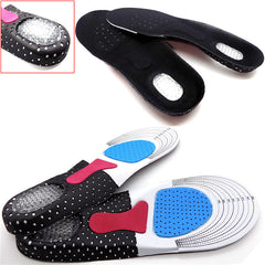 Unisex Orthotic Arch Support Insoles Sport Comfort Shoe Shock Absorb Gel Heel