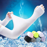 2 Pairs Icy Cooling Arm Sleeves Unisex UV Protection