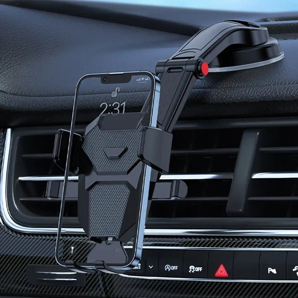 Universal Phone Mount Hands-Free Car Phone Holder Mount
