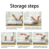 2pcs Compression Vacuum Storage Space Saver Bags with Free Hand Pump