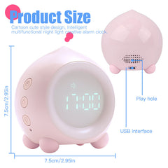 Voice Control LED Digital Alarm Clock
