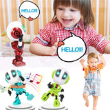 Rechargeable Interactive Talking Robot Toy Repeats Your Voice