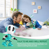 Rechargeable Interactive Talking Robot Toy Repeats Your Voice