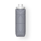 Collapsible Reusable Silicone Foldable Travel Water Bottle 600ml/20oz