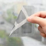 6pcs Window Screen Self-Adhesive Screen Patch Repair Tape