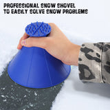 Magic Window Windshield Car Ice Snow Remover Deicer Cone Tool