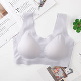 Women's Wireless Seamless Comfort Full Coverage Bra with Back Hook