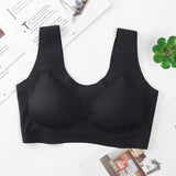 Women's Wireless Seamless Comfort Full Coverage Bra with Back Hook