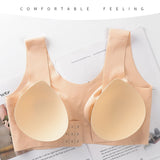 Women's Wireless Seamless Comfort Full Coverage Bra with Back Hook