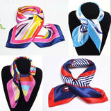 Silk Scarf 50 x 50 cm Small Square Scarf Handkerchief