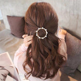Fashion Barrette Women Elegant Korean Hair Clip Snap Stick Hairpin Bobby Pin Headwear Accessories