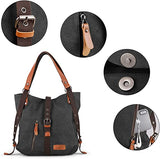 Women Canvas Tote Bag Handbags Convertible Backpack