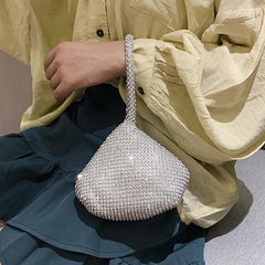 Women Evening Bag Triangle Clutch Purse Party Wedding Prom Pouch