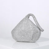 Women Evening Bag Triangle Clutch Purse Party Wedding Prom Pouch