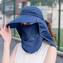 Women Sun Wide Brim UV Protection Fishing Hats