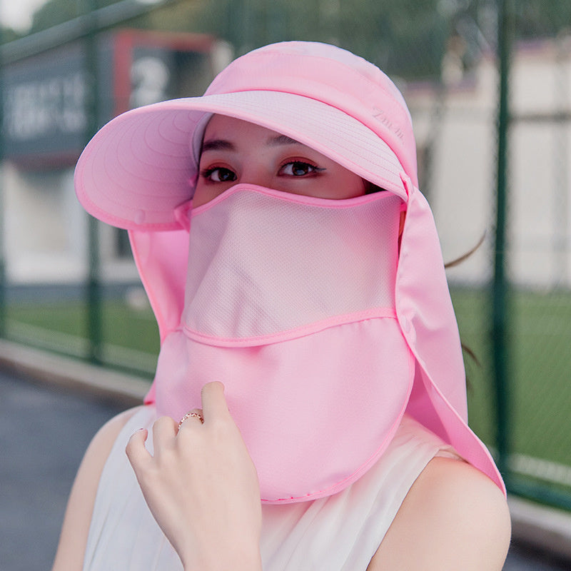 Women Sun Wide Brim UV Protection Fishing Hats