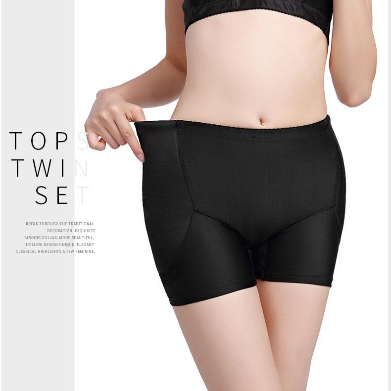 Women Padded Seamless Underwear Hip Enhancer Body Shaper Tummy