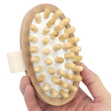 Wooden Body Massager SPA Shower Brush