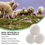 10PCs Machine Pet Hair Catcher Remover Wool Laundry Dryer Ball