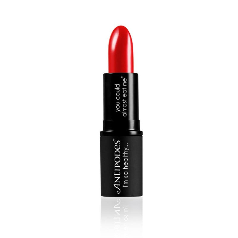 Antipodes Lipstick in 12 Colours 4g Moisture-Boost & Natural