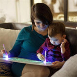 LED Luminous Drawing Board Magic Draw With Light-Fun