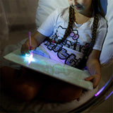 LED Luminous Drawing Board Magic Draw With Light-Fun