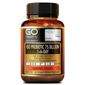 Go Healthy Go Probiotic 75 Billion 1-A-Day