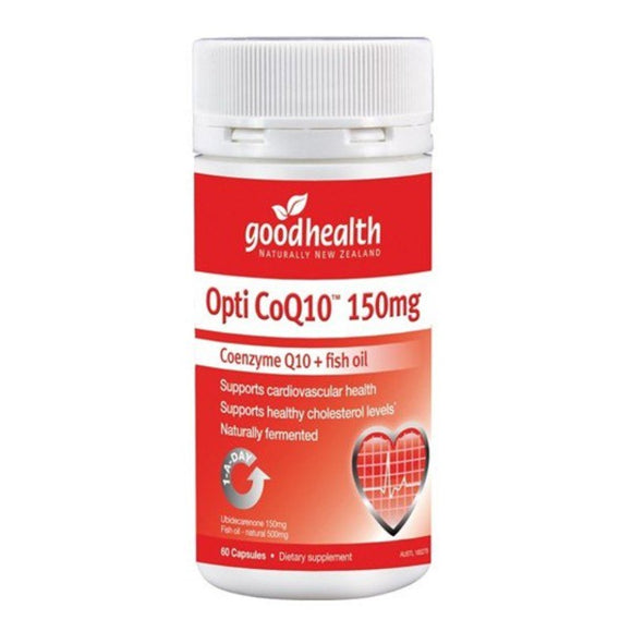 Good Health Opti CoQ10 150mg + Fish Oil - 90 Capsules