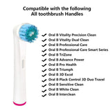 Compatible Replacement Toothbrush Heads Refill for Oral-B Electric Sensitive Care Soft