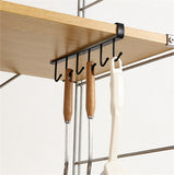 Kitchen Storage Rack Cupboard Hanging Hook Hanger Storage Organizer Holder