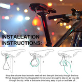 Bike Reflectors LED Bicycle Rear Lights Cycling Balls