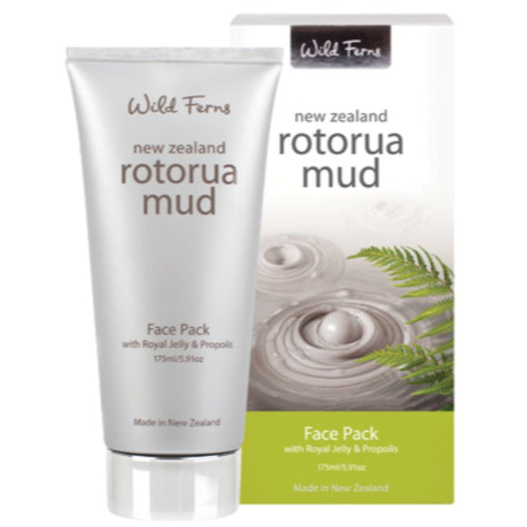 Parrs Wild Ferns Rotorua Mud Face Pack with Royal Jelly & Propolis 175mL