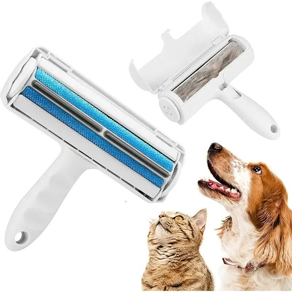 Reusable Pet Dog Cat Hair Fur Lint Removal Remover Roller Tool