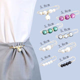 8 Pcs Safety Pins Buckle Waist Pants Garment Apparel Accessories