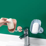 Punching Pasting Wall-mounted Dual Purpose Soap Dish For Bathroom Holder