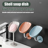 Punching Pasting Wall-mounted Dual Purpose Soap Dish For Bathroom Holder